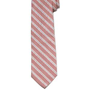 NWOT Brooks Brothers Cotton Seersucker Tie Red White Blue Repp Stripe Men's